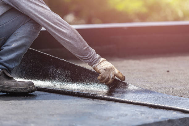 Professional Wet Basement Repair technician working in Sears, MI